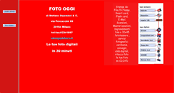 Desktop Screenshot of fotooggi.it